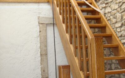 Pose d’un escalier